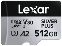 Lexar Professional microSDXC Silver Plus 512GB 150 MB/s