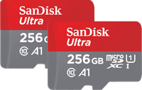 SanDisk MicroSDXC Ultra 256GB 120MB/s Duo Pack