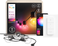 Philips Hue Festavia Outdoor String Lights - 21 meters - Extension + Dimmer