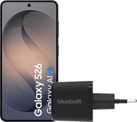 Samsung Galaxy S26 256GB Black 5G + BlueBuilt Charger 45W Black