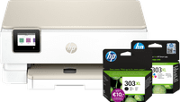 HP Envy Photo 7230 Multifunktionsdrucker + 1 schwarze XL-Patrone + 1 XL-Farbpatrone