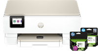 HP Envy Photo 7234 Multifunktionsdrucker + 1 schwarze XL-Reservepatrone + 1 Farbpatrone