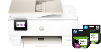 HP Envy Photo 7930 Multifunktionsdrucker + 1 schwarze XL-Patrone + 1 Farbpatrone