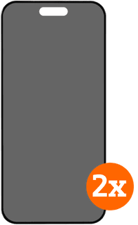 BlueBuilt Apple iPhone 17 Pro Privacy Filter Screen Protector Glass Duo Pack