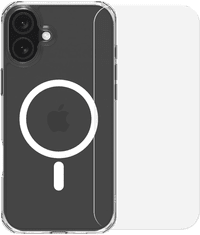 BlueBuilt Protective Backcover mit MagSafe iPhone 16 Plus + Panzerglas