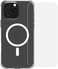 BlueBuilt Protective Backcover mit MagSafe iPhone 16 Pro Max + Panzerglas