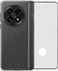 BlueBuilt Back Cover OnePlus 13 Transparent + Screen Protector Glass