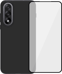 BlueBuilt OnePlus Nord 5 Backcover Schwarz + Panzerglas