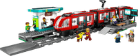 LEGO City Downtown Streetcar and Station 60423