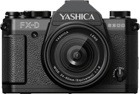 Yashica FX-D S300 Digital Film Simulation Kamera Schwarz