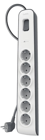 Belkin Surge Protector 6 Steckdosen 2 Meter