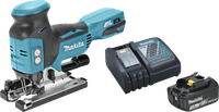 Makita DJV181ZJ + Makita Starterset 18V LXT 3,0 Ah BL1830B/DC18RC