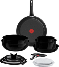 Tefal Ingenio Excellence Ceram Fusion Core Induktion Topf- und Pfannenset 13-teilig