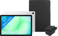Samsung Galaxy Tab A11 11 Zoll 256GB Wi-Fi Silber + Basis Zubehörset