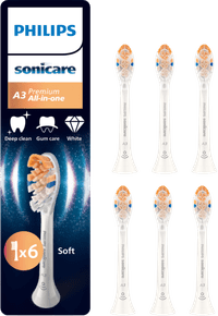 Philips Sonicare Premium All-in-one Weiß (6 Stück)
