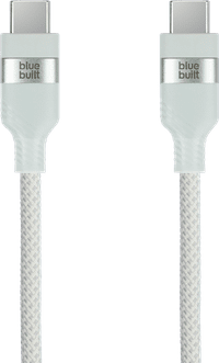 BlueBuilt USB-C-auf-USB-C-Kabel 1,5 m Nylon Mintgrün