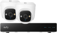 eufy PoE Sicherheitssystem + Netzwerkvideorecorder + E41 Doppelpack
