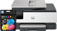 HP OfficeJet Pro 8124e + 1 Set Extra Cartridges