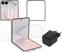 Samsung Galaxy Z Flip8 512GB Weiß 5G + Zubehörset