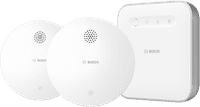 Bosch Kabelloser Rauchmelder Doppelpack + Bosch Smart Home Controller