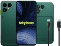 Fairphone 6+ 256GB Grün 5G + Basis-Zubehörset