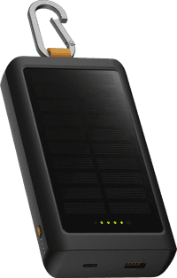 Xtorm 20 W Go2 Powerbank 10.000 mAh Solar & Light Schwarz