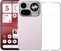 Nothing Phone (4a) Pro 256GB Rosa 5G + BlueBuilt Backcover Transparent