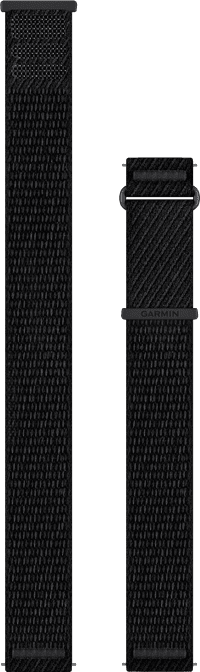 Garmin Nylonarmband Schwarz 22 mm