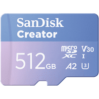 SANDISK microSDXC Creator 512GB 130 MB/s