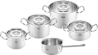 Fissler Original-Profi Collection Topf- und Pfannenset mit Glasdeckeln 5-teilig + Kasserolle