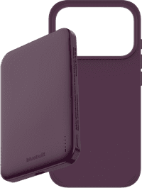 BlueBuilt MagSafe Hülle iPhone 18 Pro Rot + Powerbank 5.000 mAh Rot