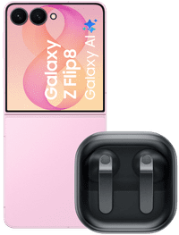 Samsung Galaxy Z Flip 8 256GB Pink 5G + Samsung Galaxy Buds4 Black