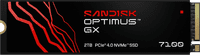 SANDISK Optimus GX 7100 2TB NVMe-SSD