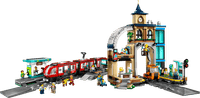 LEGO City Bahnhof und Straßenbahn Set