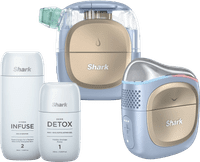 Shark FacialPro Glow + DePuffi FH320EU Blau
