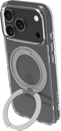 BlueBuilt Protective Backcover mit MagSafe und Ständer iPhone 18 Pro Transparent