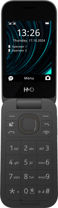 HMD 2660 Flip 128MB Schwarz