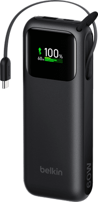 Belkin Powerbank 11.000 mAh mit Schnellladefunktion 60 Watt Schwarz