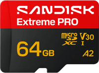 SANDISK Extreme PRO microSDXC 64GB 90 MB/s