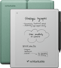 reMarkable Paper Pure with Sleeve Green