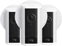 Ring Spotlight Kamera Pro 2. Generation Stecker Weiß 3er-Pack