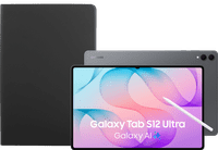 Samsung Galaxy Tab S12 Ultra 14,6 Zoll 512GB Wi-Fi Grau + BlueBuilt Book Case Schwarz