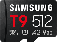 Samsung microSDXC T9 512GB 200 MB/s + USB-Lesegerät