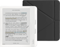 Kobo Libra Colour Weiß + BlueBuilt Book Case Schwarz