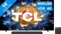 TCL QD Mini LED 98" T8D (2026) + TCL Q85K