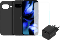 Google Pixel 9a 128GB Schwarz 5G + Komplettes Zubehörset
