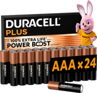 Duracell Plus AAA-Batterien 24 Stück