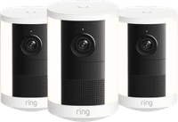 Ring Spotlight Kamera 2. Generation Akku Weiß 3er-Pack
