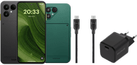 Fairphone 6 256GB Schwarz 5G + Komplettes Zubehörset
