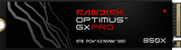 SANDISK Optimus GX PRO 850X 8TB NVMe-SSD mit Kühlkörper